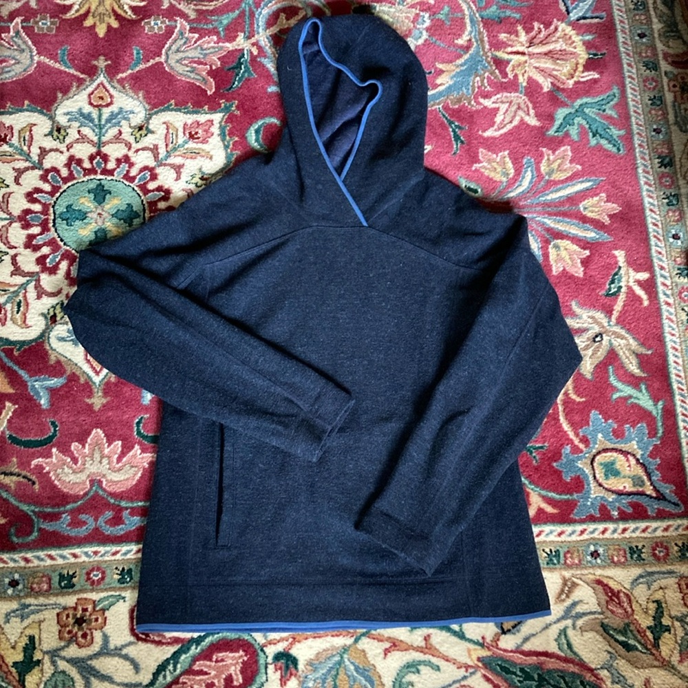 Ibex Scout Jura Hoodie in Midnight Heather